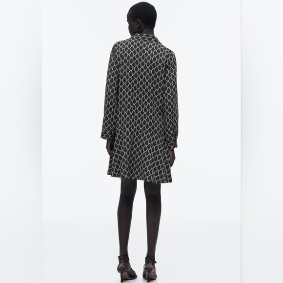 NWT Zara Geometic Printed Dress - 2559-717 - Picture 5 of 10